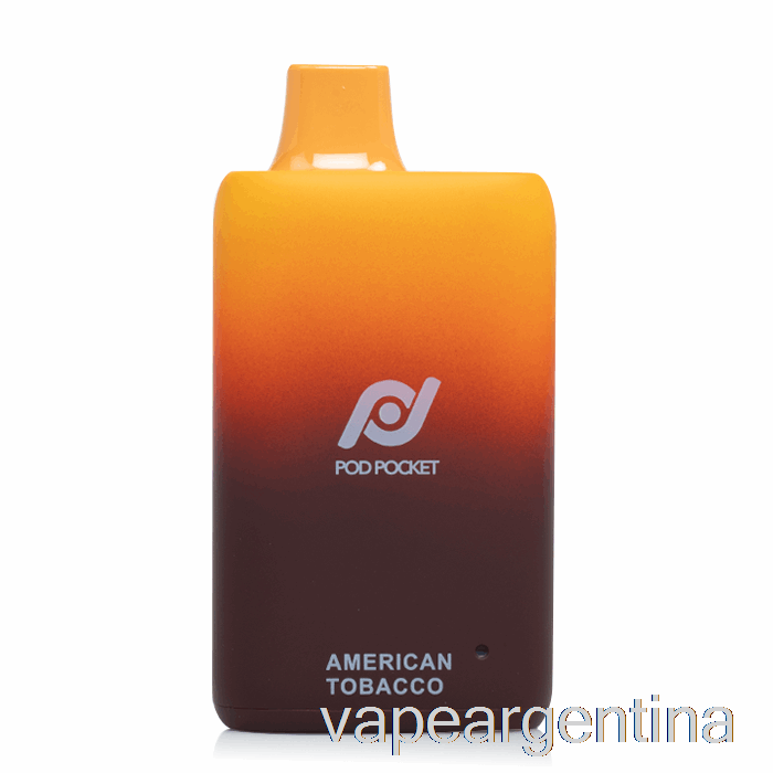 Vape De Tabaco Americano Desechable Pod Pocket 7500 Descartable